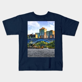 Palisades Interstate Park - Henry Hudson Bridge Kids T-Shirt